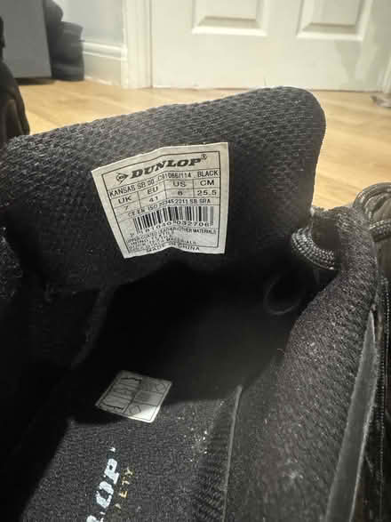 Photo of free Dunlop safety boots (L4) #2