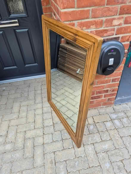 Photo of free Mirror with wooden frame (Saffron Walden) #2