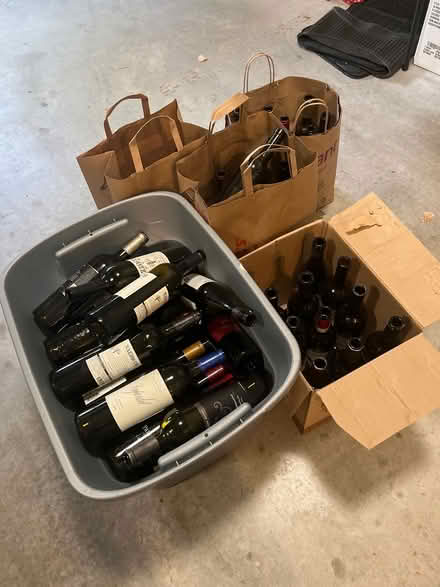 Photo of free Wine bottles (Near Rts 103 and 104) #1