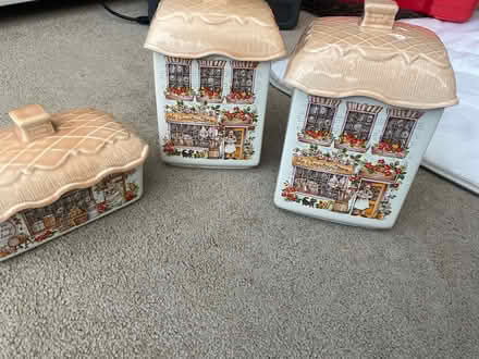 Photo of free Antique jars and butter dish (BT9) #1