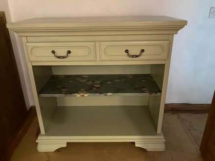 Photo of free Sage green bookcase (Biddulph) #1