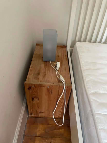 Photo of free Small wooden bedside table (Polwarth EH11) #1