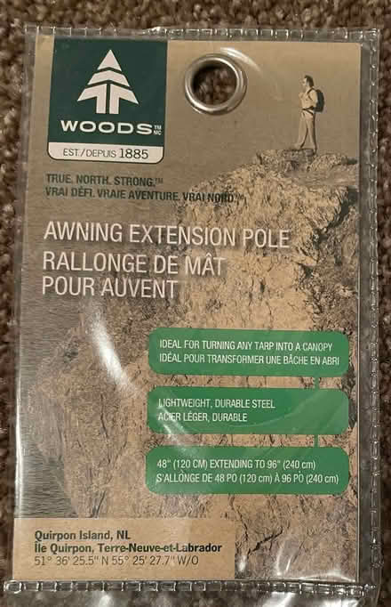 Photo of free Awning extension poles (Alta Vista / Riverside) #2