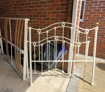 Photo of free Metal bedstead (Colchester CO4) #1