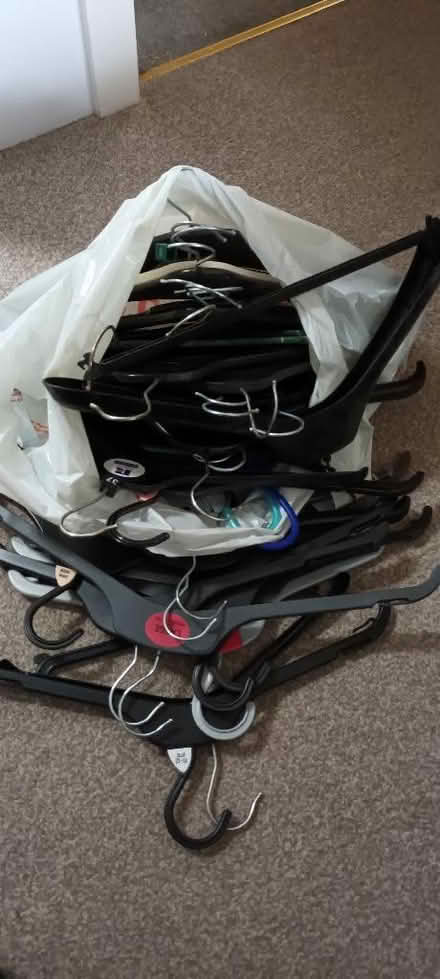 Photo of free Coat hangers (Simmondley SK13) #1