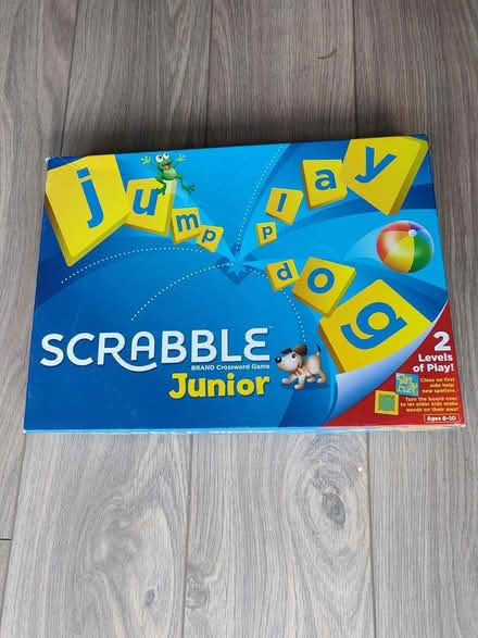 Photo of free Junior Scrabble and Logo What am I (TW7 Osterly) #1