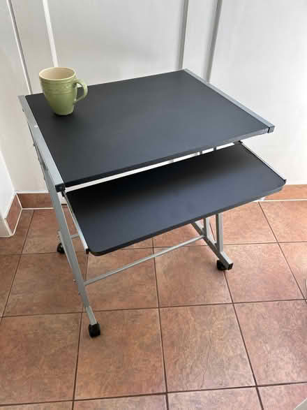 Photo of free Small Ikea desk with keyboard tray (East Vancouver) #1