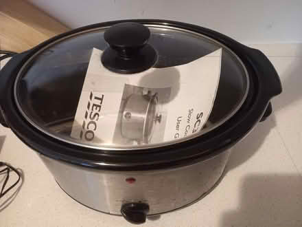 Photo of free Tesco 3.5l Stainless Steel Slow Cooker - Silver (SC356) (Hardwick OX16) #3