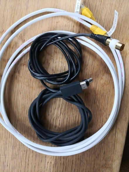 Photo of free Ethernet, HDMI, Arial cables (B16) #1