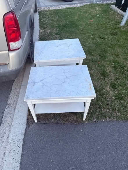 Photo of free marble side tables (Kanata North) #2