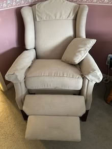 Photo of free winged back recliner (Pickering) #2