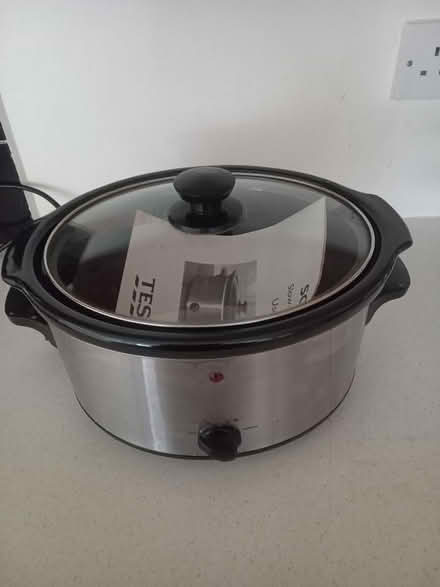 Photo of free Tesco 3.5l Stainless Steel Slow Cooker - Silver (SC356) (Hardwick OX16) #2