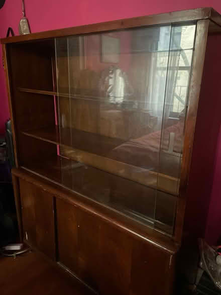 Photo of free MCM style hutch and cabinet (Prospect Lefferts gardens) #1