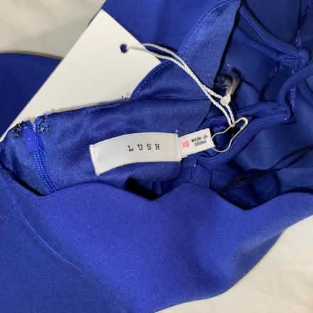 Photo of free Blue cocktail dress (XS) (Bethesda, MD) #3