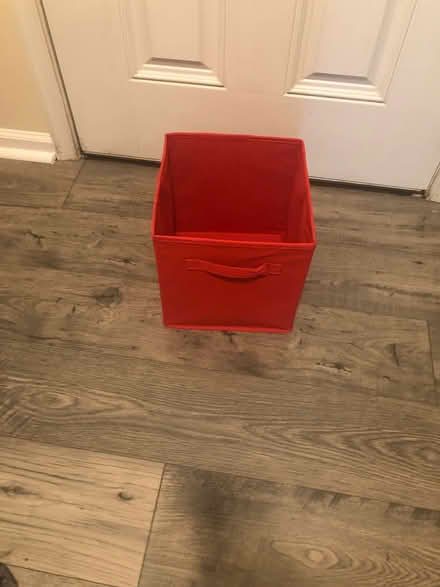 Photo of free Small red storage cube (Severn, MD) #2