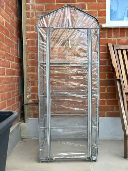 Photo of free Small zip-up plastic greenhouse (Brentwood, CM14) #1