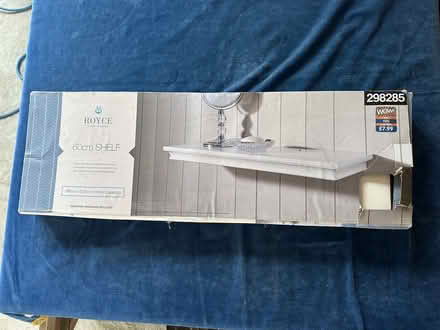 Photo of free White Wooden Shelf still in box 600mm (Common Edge FY4) #1