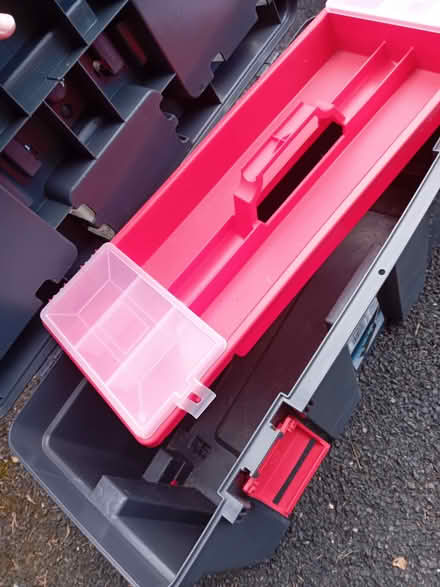 Photo of free Tool box (size on label pic) (Tavistock Avenue ST16) #4