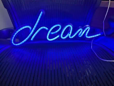 Photo of free Neon sign "Dream" (Abingdon OX14) #1
