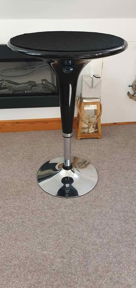 Photo of free small round swivel table (Hengistbury Head BH6) #2