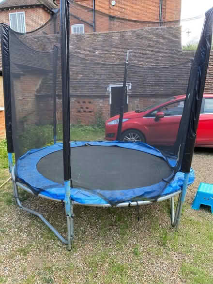 Photo of free Stand-alone 8ft Trampoline (Cobham, Kent Da12) #1