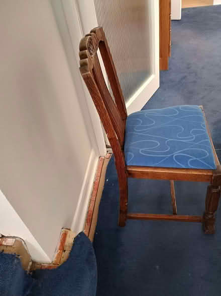 Photo of free 4 dining chairs (Longthorpe) #2