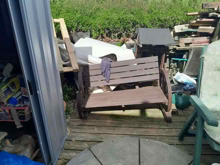 Photo of free Broken Wagon Wheel Bench (Culgaith CA10) #1