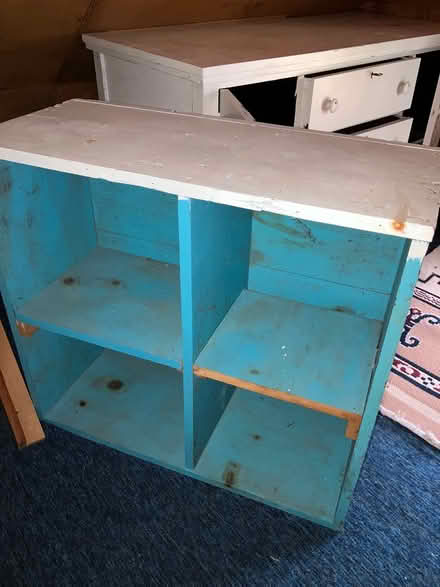 Photo of free home made cubby cabinet (Seaver St.) #1