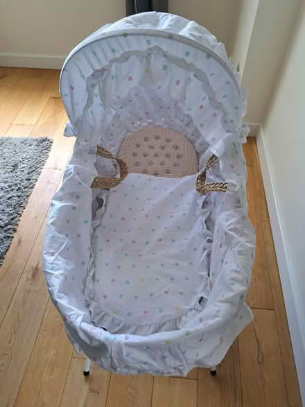 Photo of free Moses basket and stand (Woodley RG5) #1