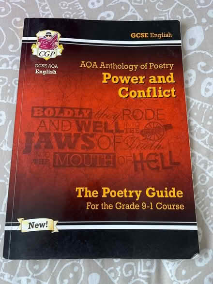 Photo of free GCSE - AQA English poetry guide (Bexley DA5) #1