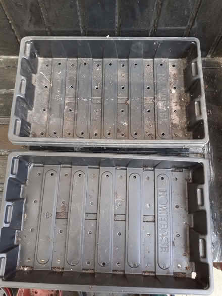 Photo of free 4 35 x 22 cm seed trays with drainage (Wandsworth Common SW12) #1