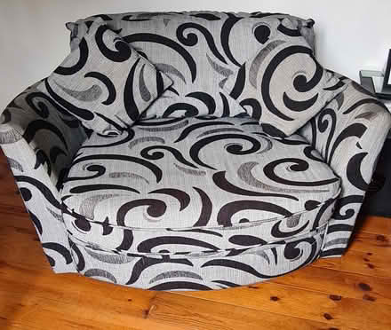 Photo of free 2 seater swivel sofa (Rush, Co Dublin) #1