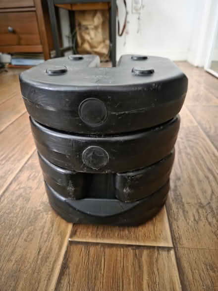 Photo of free 40 lb canopy weight set (x2) (Bayonne, NJ) #2