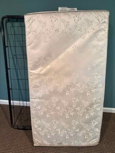 Photo of free Toddler Matress & Metal Bed Frame (Goldens Bridge, NY) #1