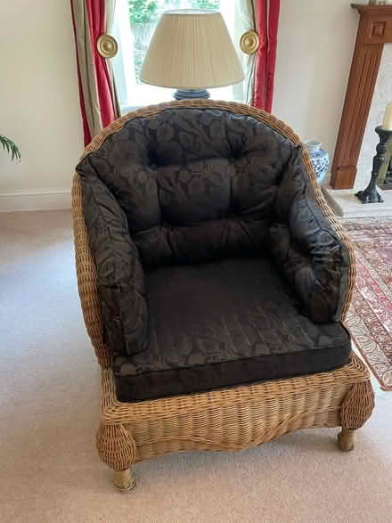 Photo of free Rattan chair (Surbiton KT6) #2