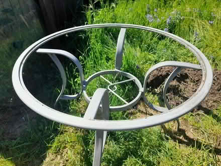 Photo of free Glass garden table (Harold Wood RM3) #2