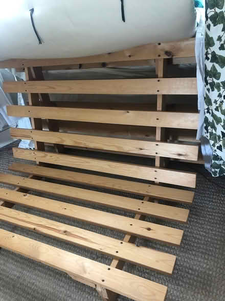 Photo of free Queen size futon sofabed (Brixton) #2