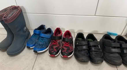 Photo of free Kids shoes/wellies/trainers (Knaresborogh) #1