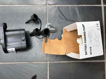 Photo of free battery powered air bed pump (Dyke Road area BN1) #1