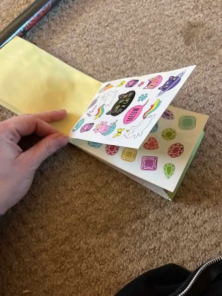 Photo of free Jacqueline Wilson stickers (Broadwater SG2) #3