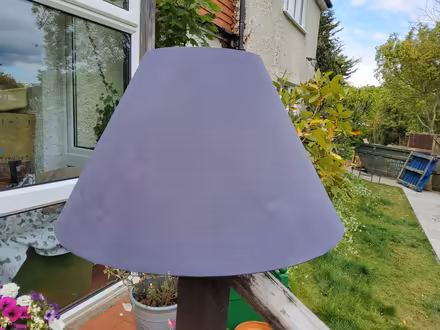 Photo of free Blue lampshade (Bexhill on Sea) #3