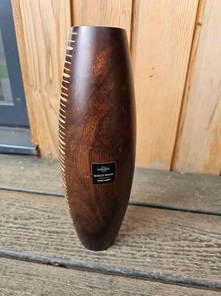 Photo of free Mango wood vase (Bengeo SG14) #1