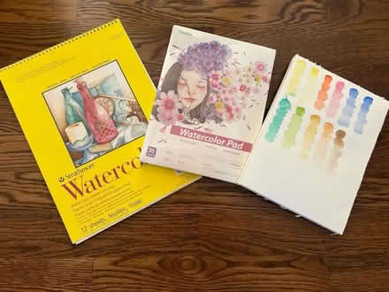 Photo of free Beginning Water Color Supplies (West Valley College) #1