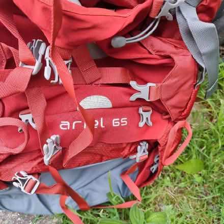 Photo of free Osprey Ariel 65 litre rucksack, woman s/m (Church RG2) #1