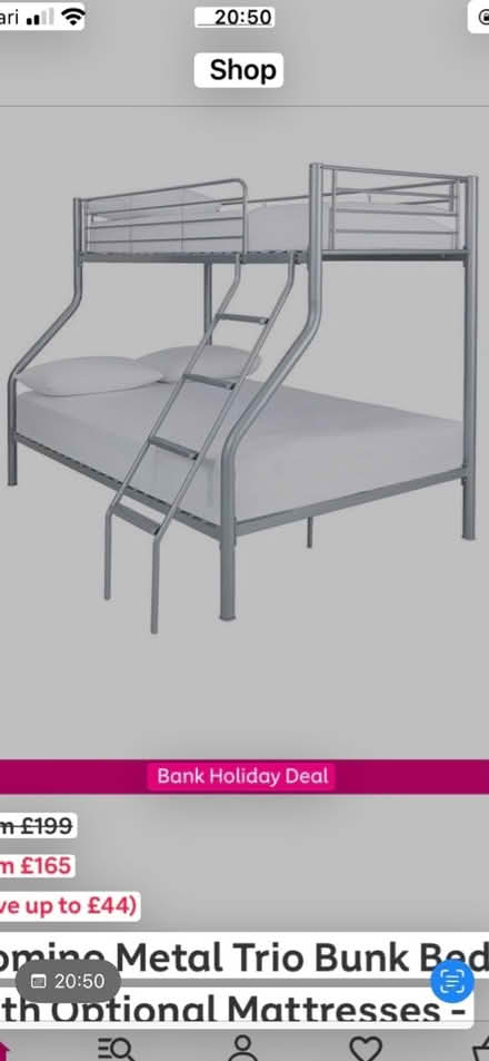 Photo of free Bunk bed frame (Chester) #1