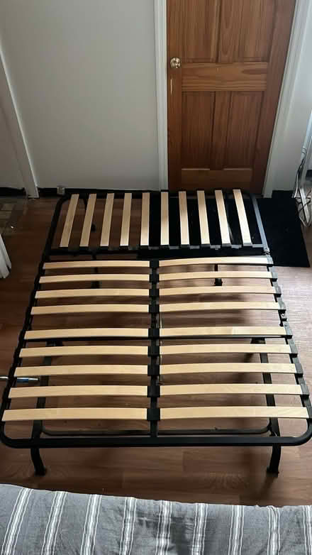 Photo of free queen size bed frame (Sunset park) #1