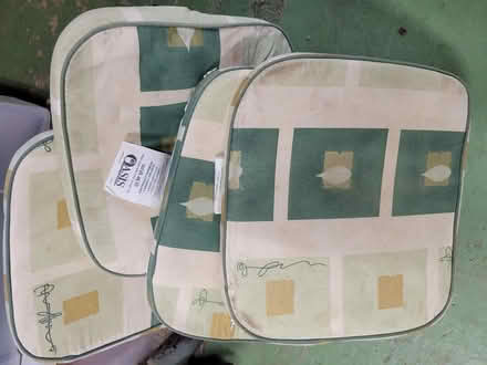 Photo of free Garden chair pillows x 4 (Tamworth) #1
