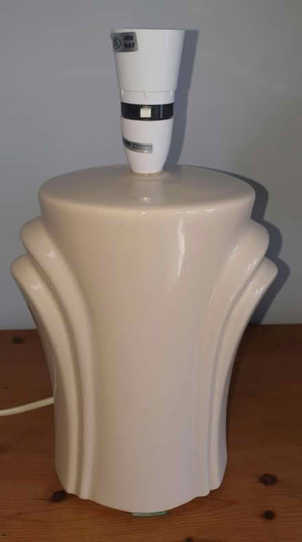 Photo of free Ceramic lamp stand (Eastwood (Bellhouse Lane) SS95) #1