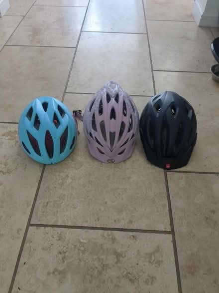 Photo of free Three cycle helmets (Whetstone N20) #1