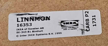 Photo of free Ikea LINNMON table / desk top, and 2 legs (Forest Hill OX33) #2